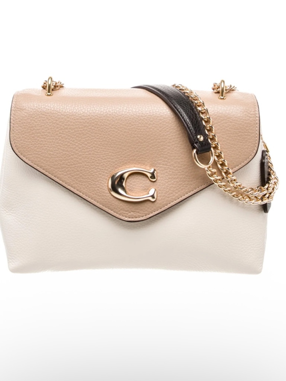 Coach Tammie leather crossbody color block crossbody purse